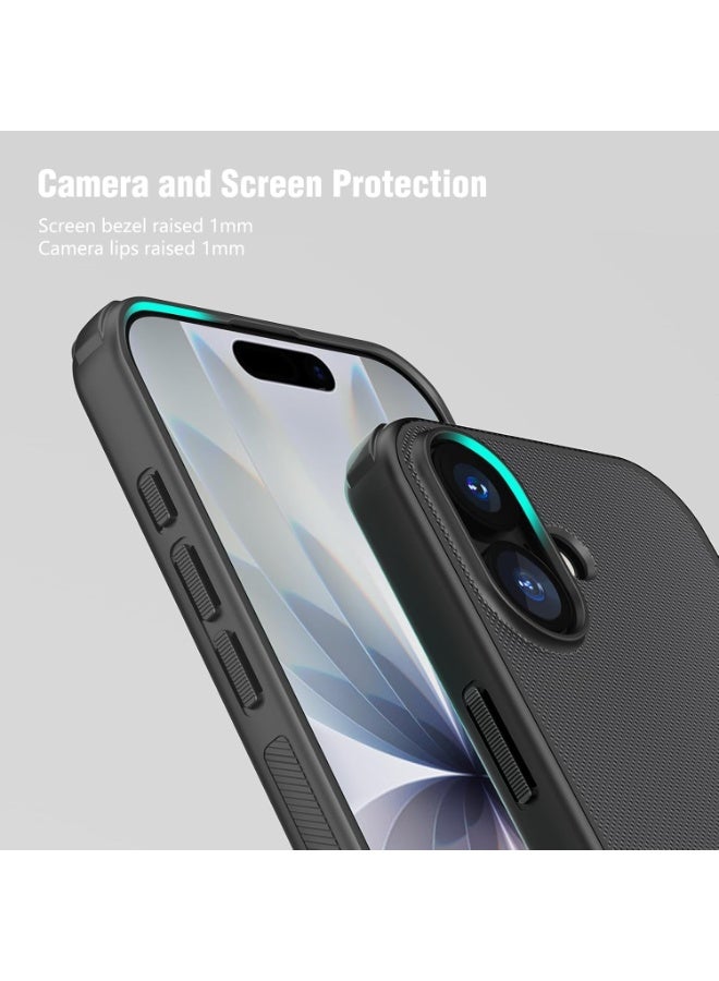 Nillkin Case Cover Super Frosted Pro  Magnetic Wireless Charging  Case Anti-Scratch & Slip For  Iphone 17 (Black) - Image 4